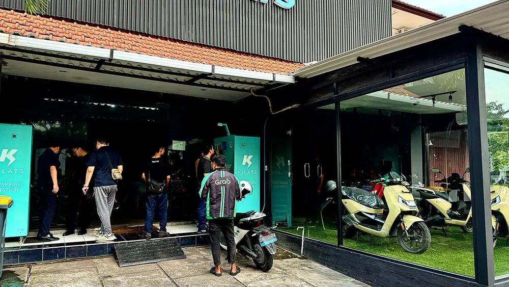battery swapping cabinets Indonesia