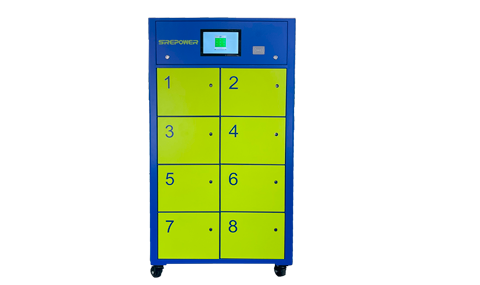 What is an electric vehicle charging cabinet?