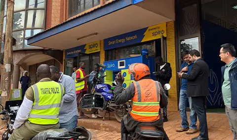 SREPOWER is providing charging infrastructure for electric two-wheelers for the African market