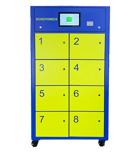 Estação de troca de bateria de 8 armários 10KW